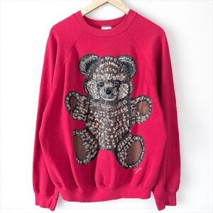 Vintage Tultex Teddy Bear Sweatshirt